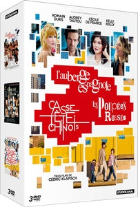 La Trilogie : L'auberge espagnole + Les poupées russes + Casse-tête chinois [DVD]