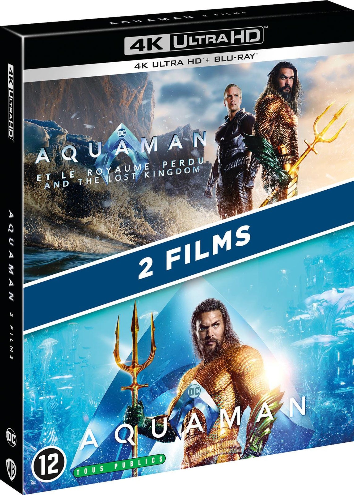 Aquaman + Aquaman et le Royaume perdu [4K Ultra HD]