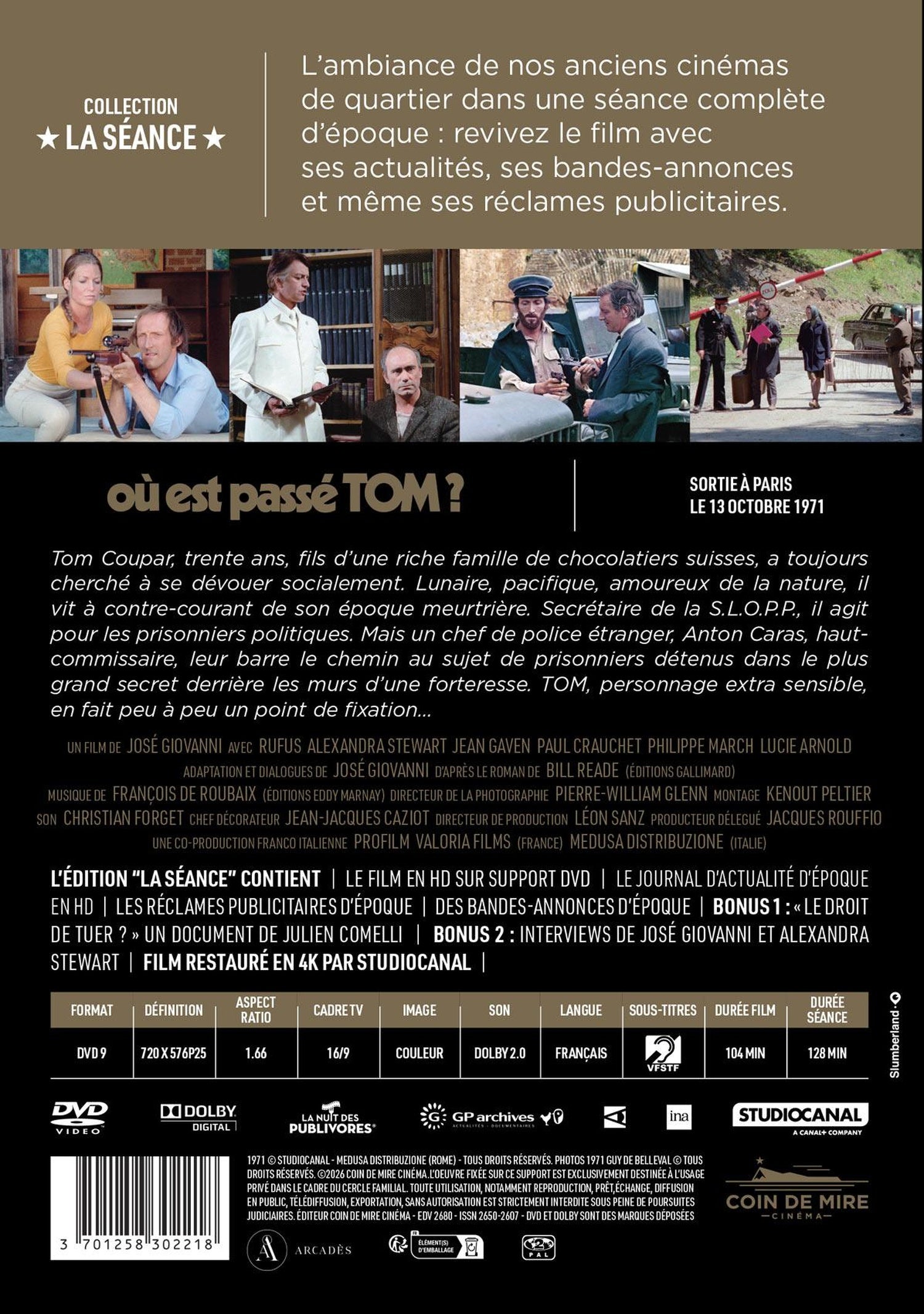 Où est passé Tom ? [DVD]