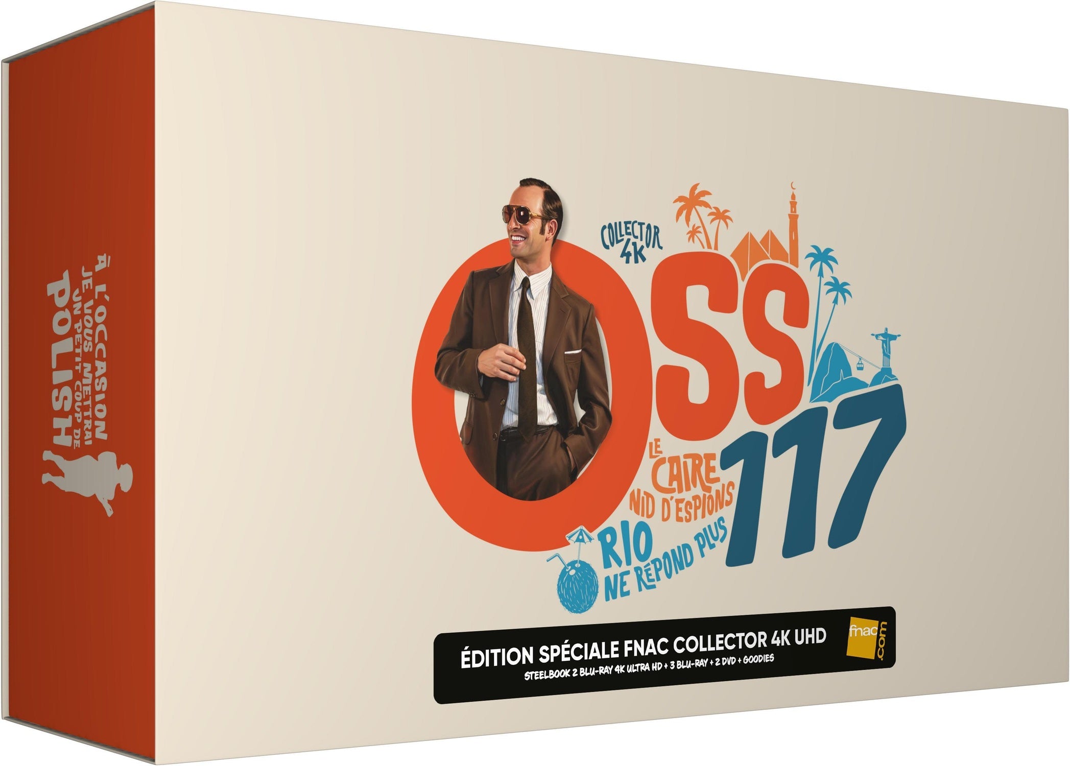 OSS 117 - Le Caire, nid d'espions + OSS 117 - Rio ne répond plus [4K Ultra HD]
