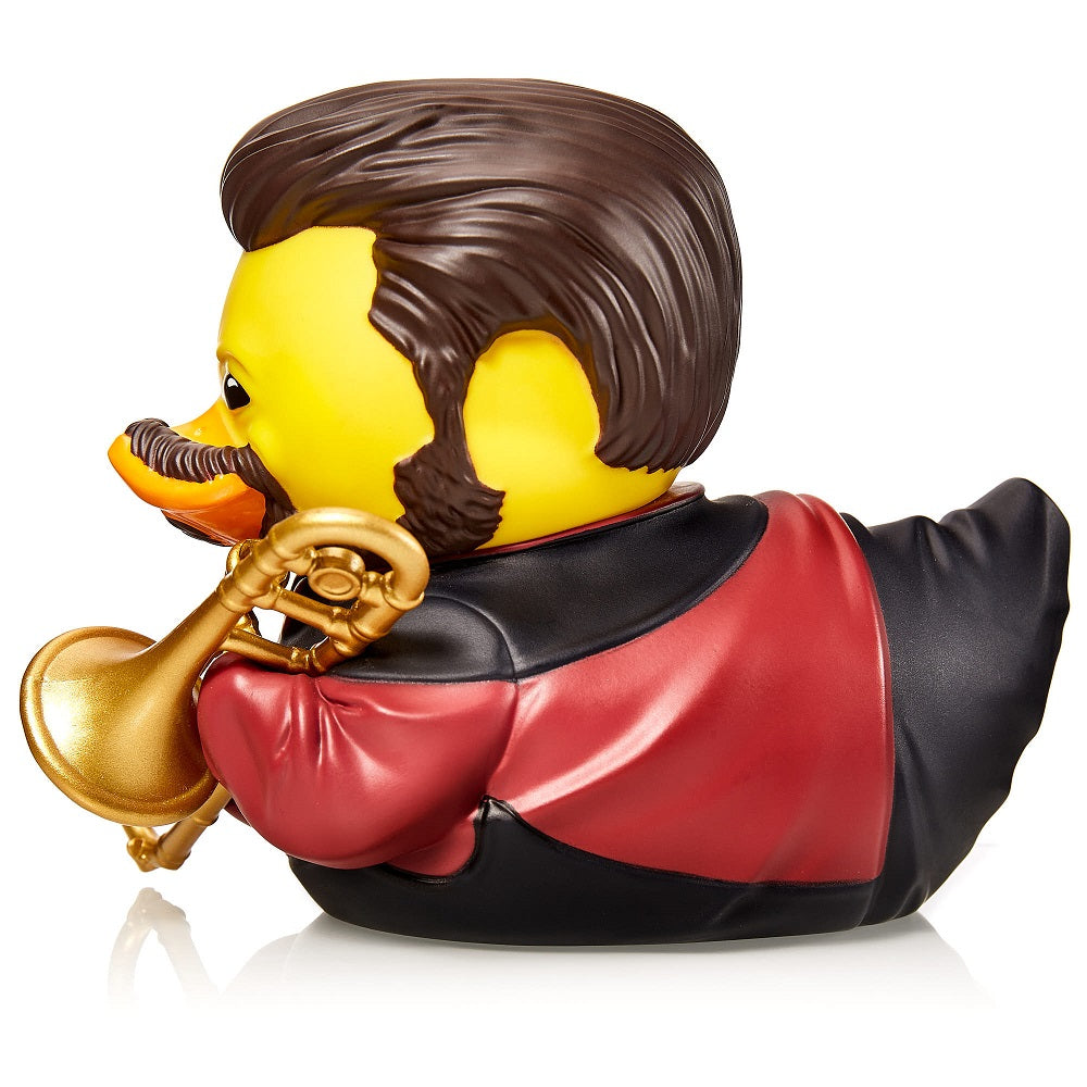 Numskull - Best of TUBBZ Boîte Canard de bain - Star Trek - William T. Riker - 9cm - flash vidéo