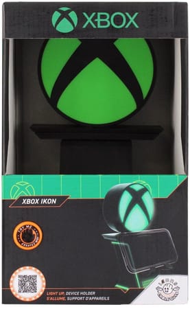 Cable Guys Ikon - Microsoft - Xbox Logo Support Lumineux Chargeur pour Téléphone et Manette