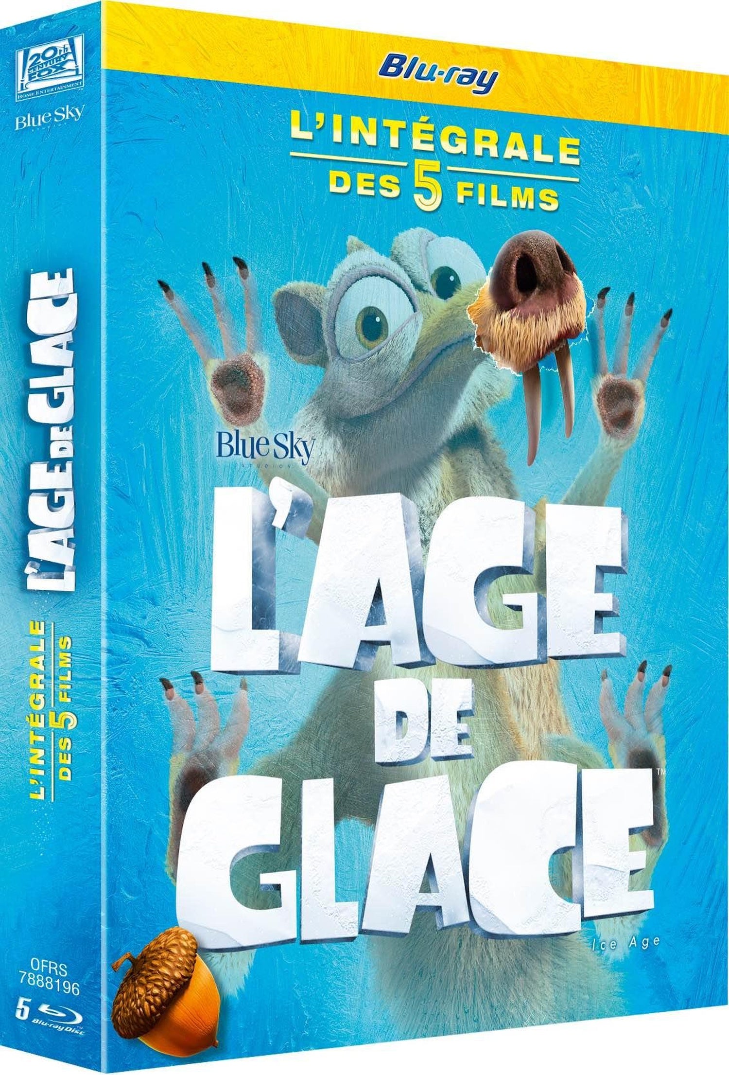 L'Àge de glace - Intégrale - 5 films [Blu-ray]