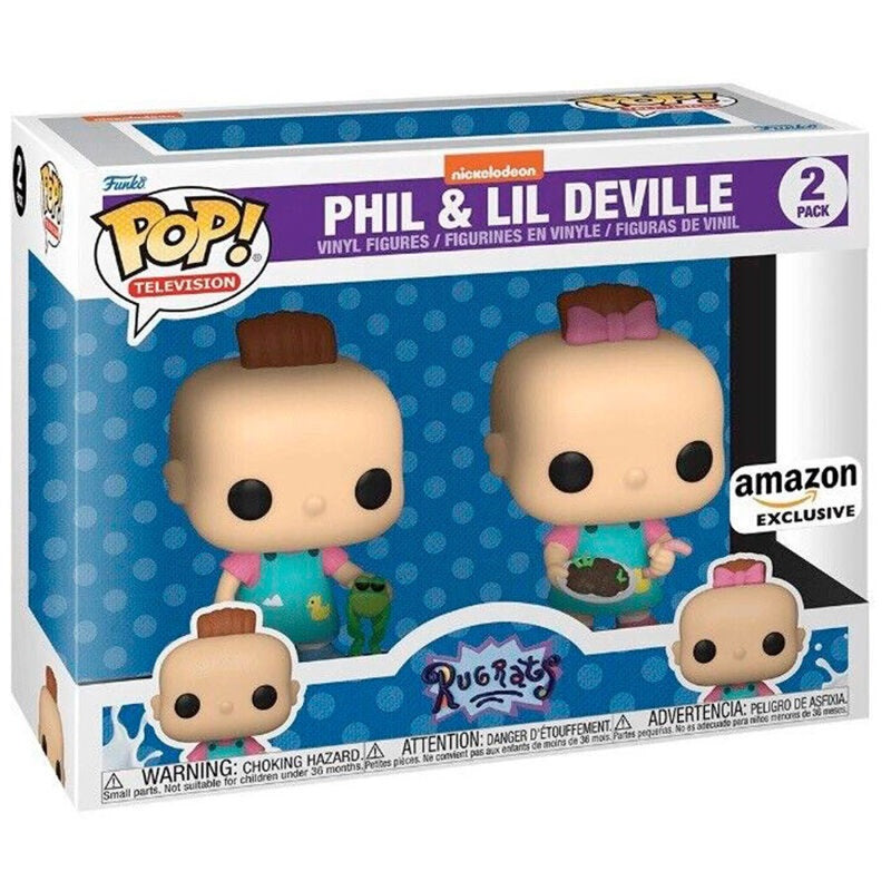 Funko Pop! 2-Pack: Rugrats - Phil & Lil Deville