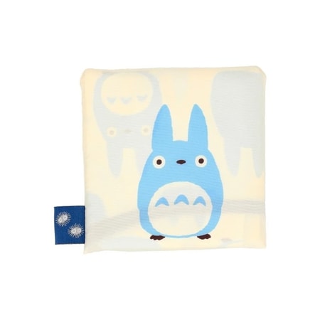 Mon Voisin Totoro - Sac pliable Silhouette de Totoro Bleu 40x20 cm