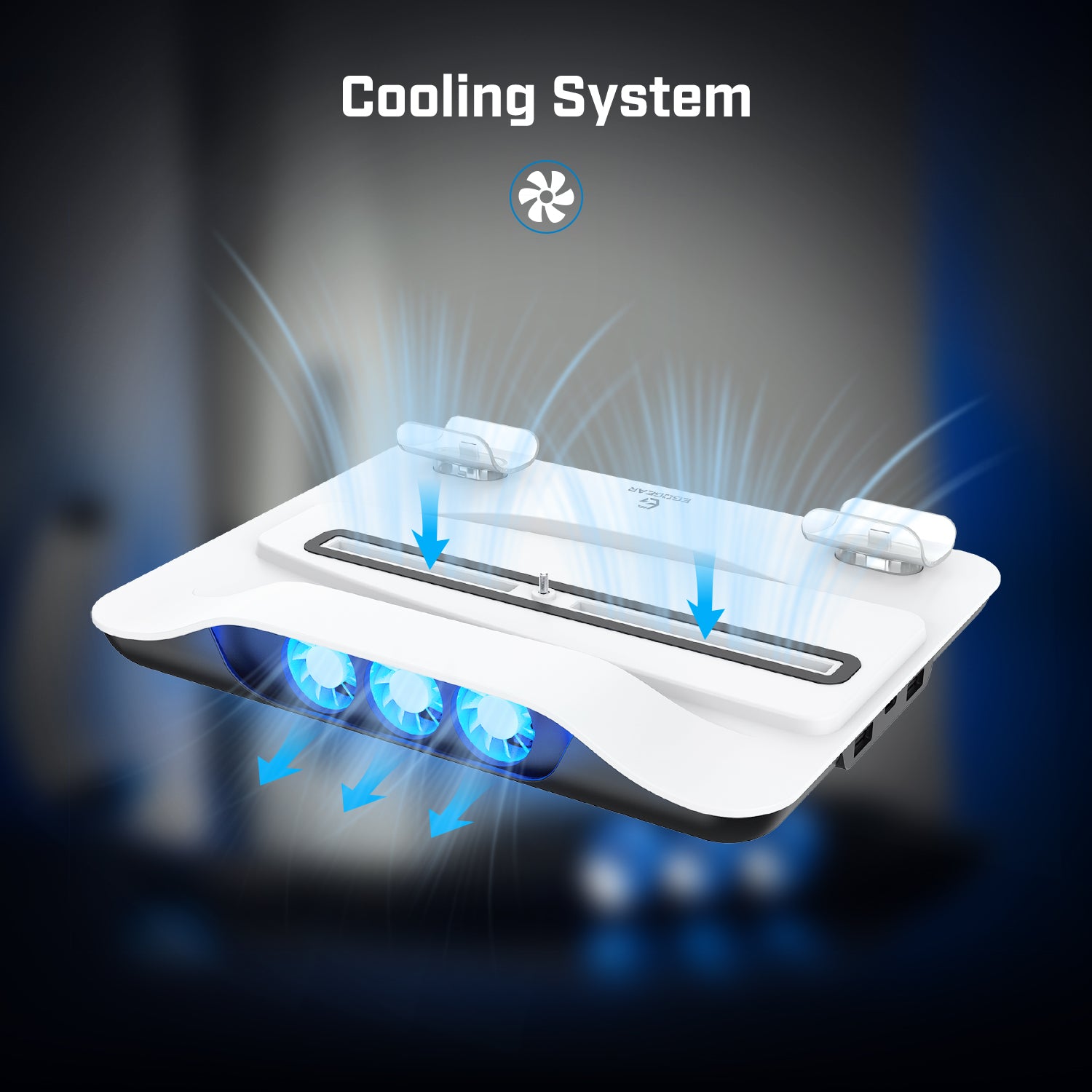 EgoGear - Support de charge et de refroidissement premium SCC5 pour PlayStation 5