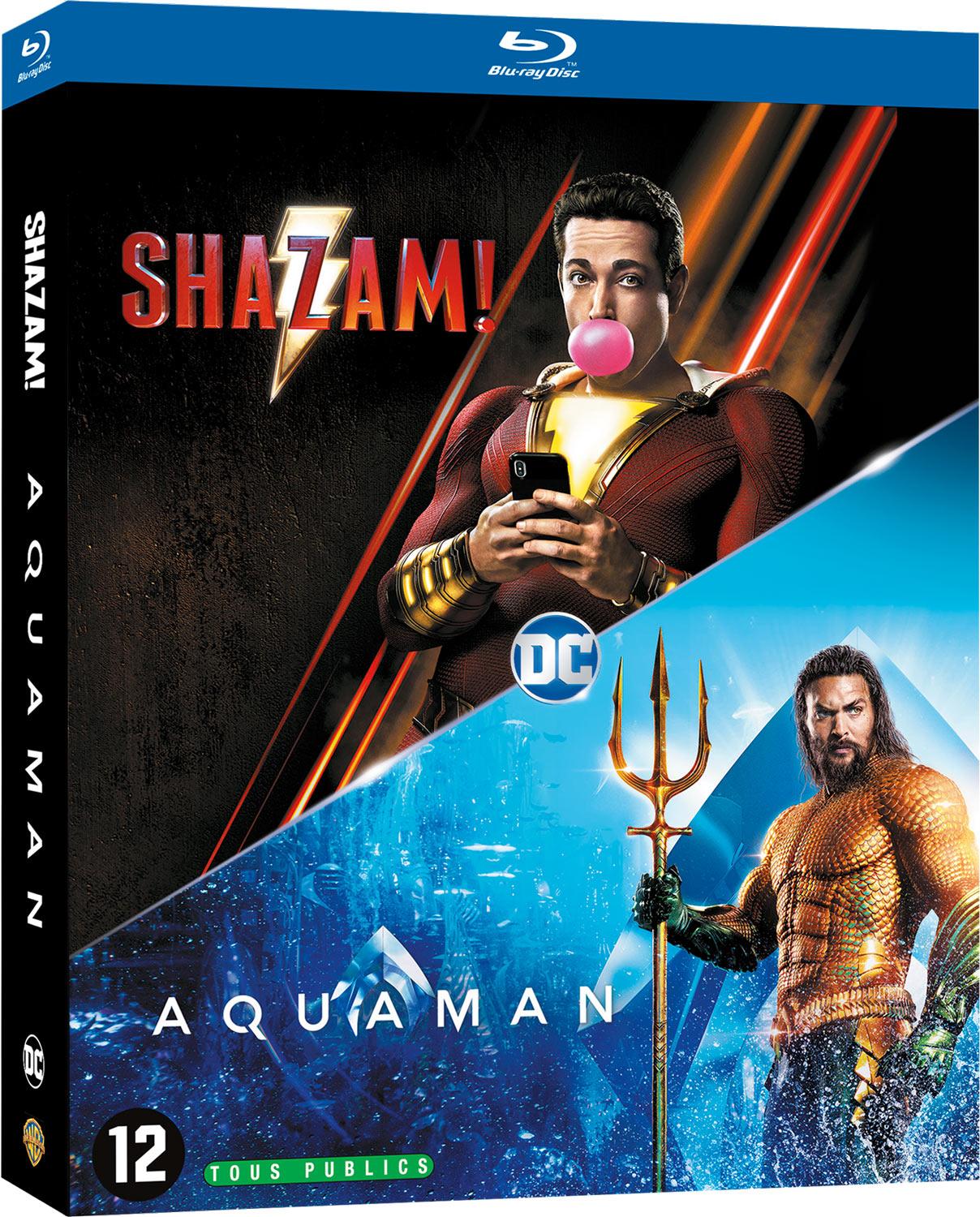 Aquaman + Shazam! [Blu-ray]