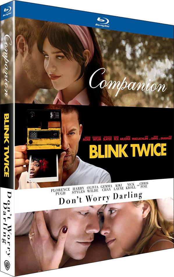 Companion + Blink Twice + Don't Worry Darling [Blu-ray]