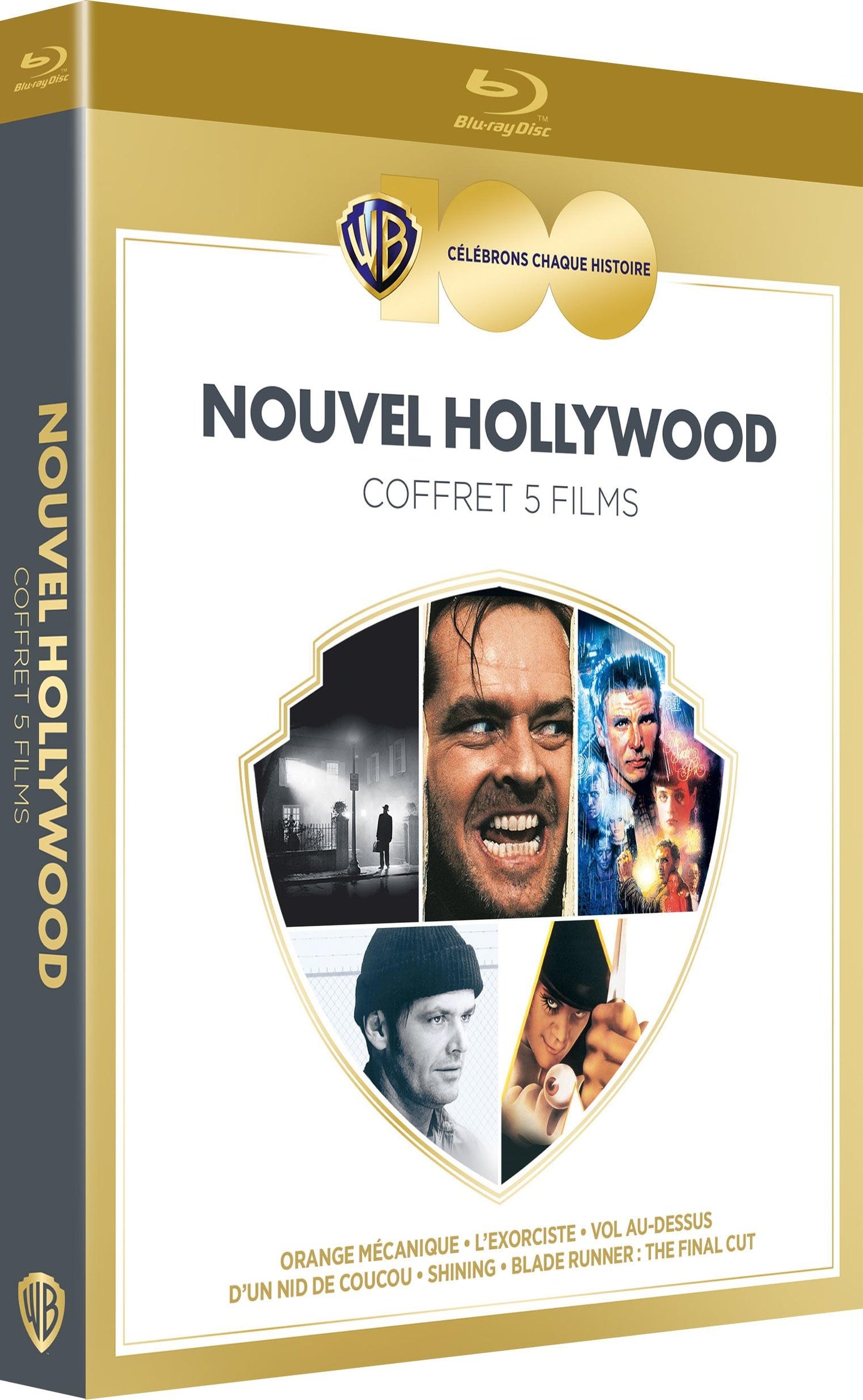 100 ans Warner - Coffret 5 films - Nouvel Hollywood [Blu-ray]