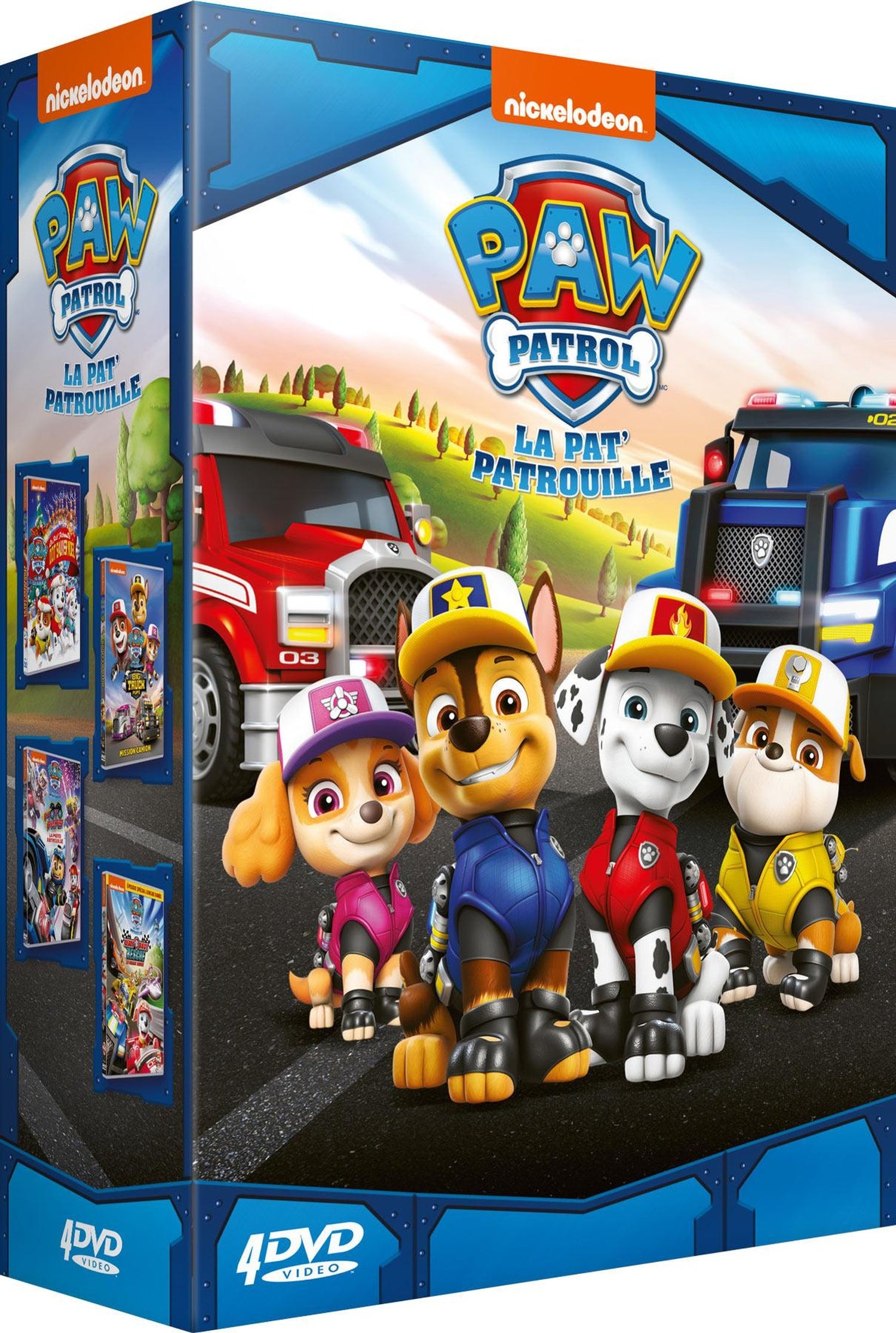 Paw Patrol, La Pat' Patrouille - Coffret 4 DVD [DVD]