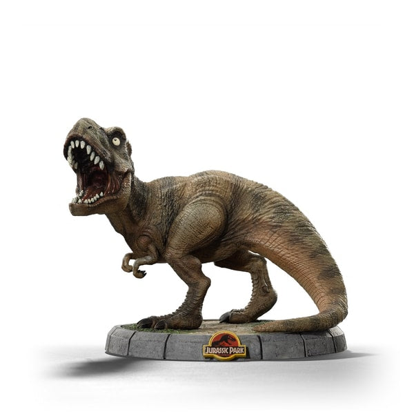 Iron Studios - MiniCo - Jurassic Park - T-Rex Regular Statue 15cm - flash vidéo