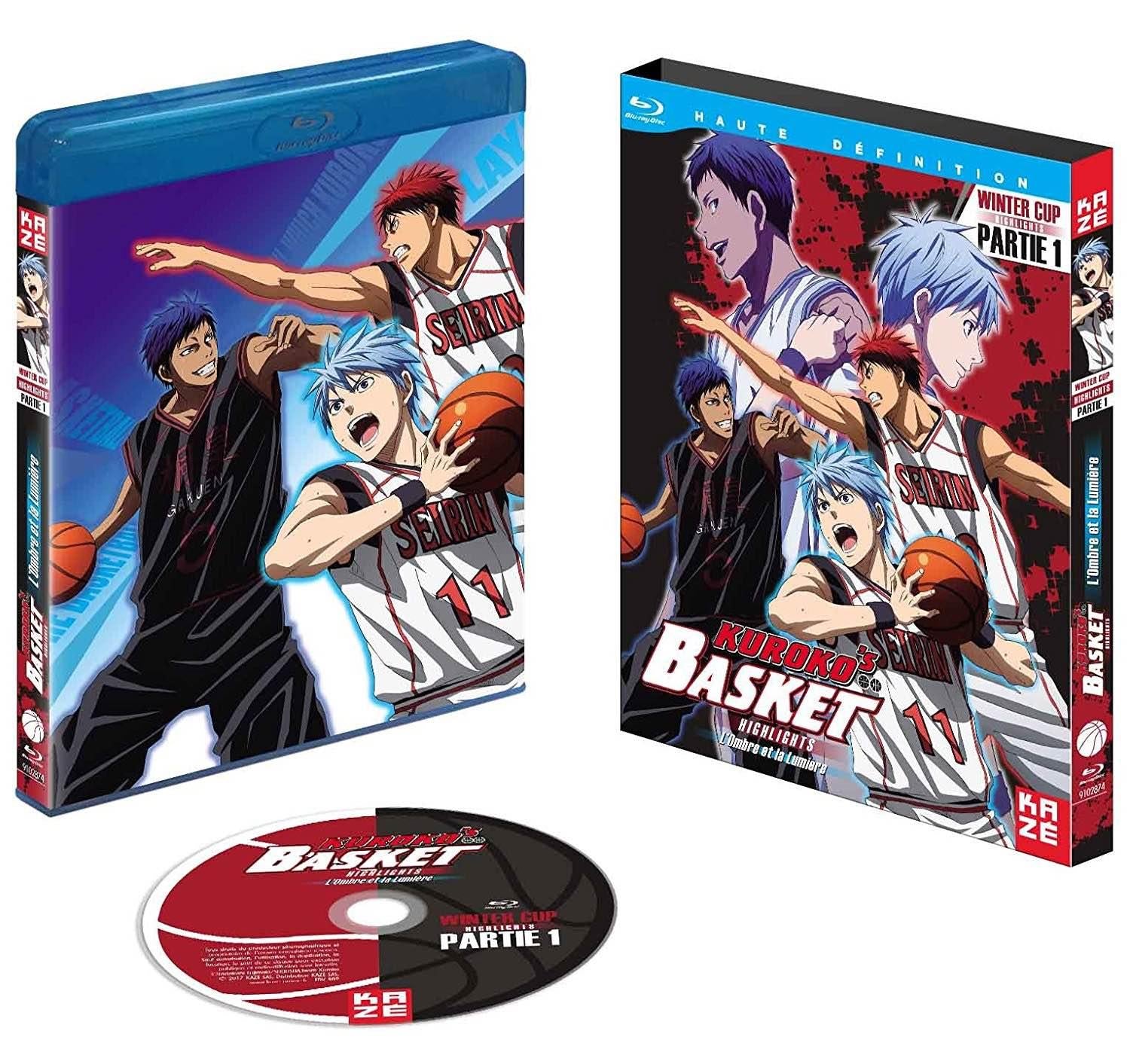 Kuroko's Basket - Winter Cup Highlights Partie 1 : L'ombre et la lumière [Blu-ray]