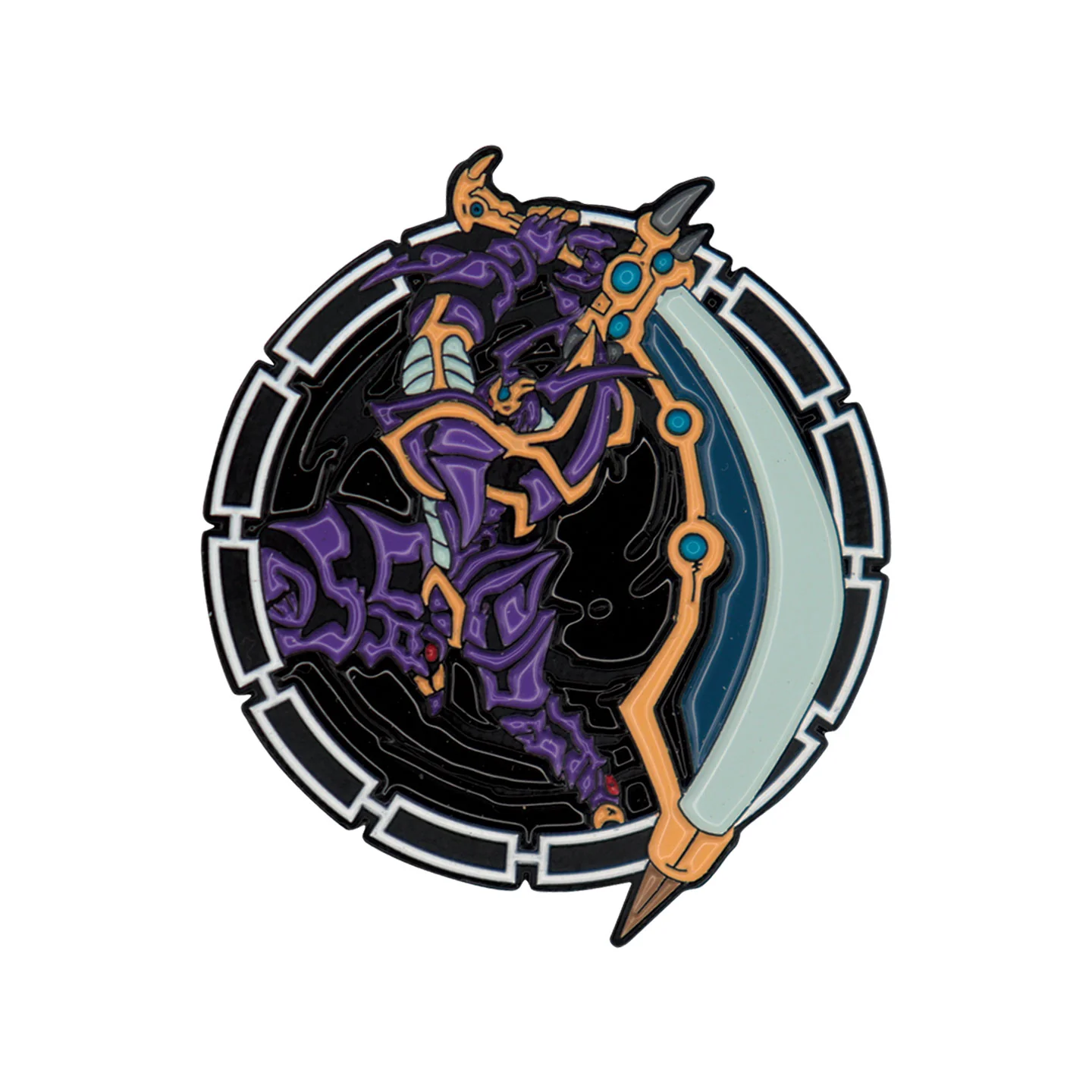 Yu-Gi-Oh! - Présentoir de 12 écussons mystères en métal en boîte surprise