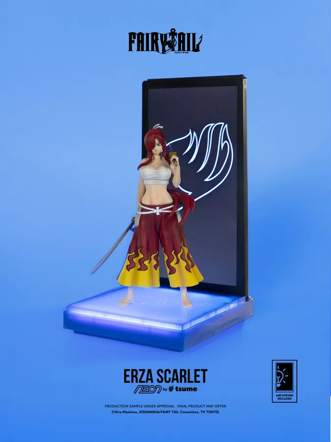Tsume Art - NEON by Tsume - Fairy Tail - Erza Scarlet Statue 25cm