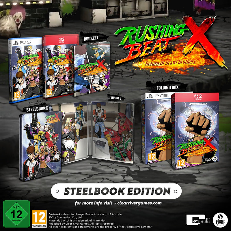 RUSHING BEAT X: Return Of Brawl Brothers - Steelbook Edition