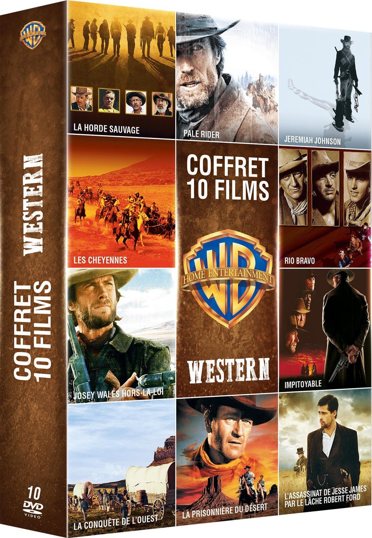 Collection de 10 films de Western Warner [DVD]