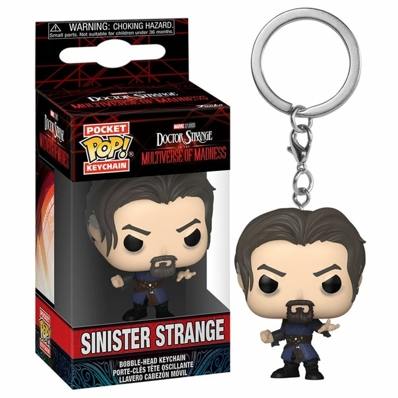 Funko Pop! Keychain: Doctor Strange in the Multiverse of Madness - Sinister Strange ENG Merchandising