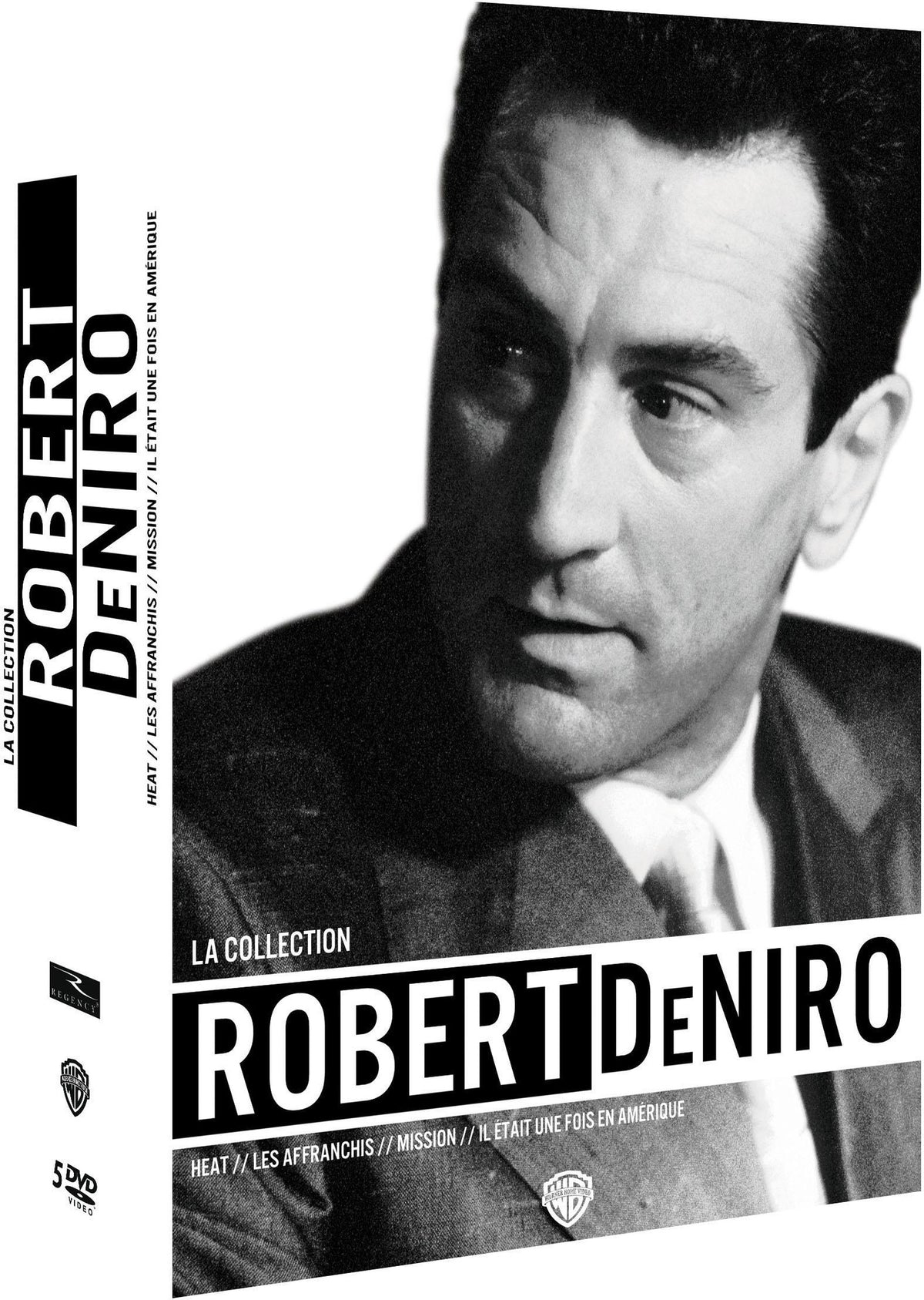 La Collection Robert De Niro - Il était une fois en Amérique + Les affranchis + Heat + Mission [DVD]