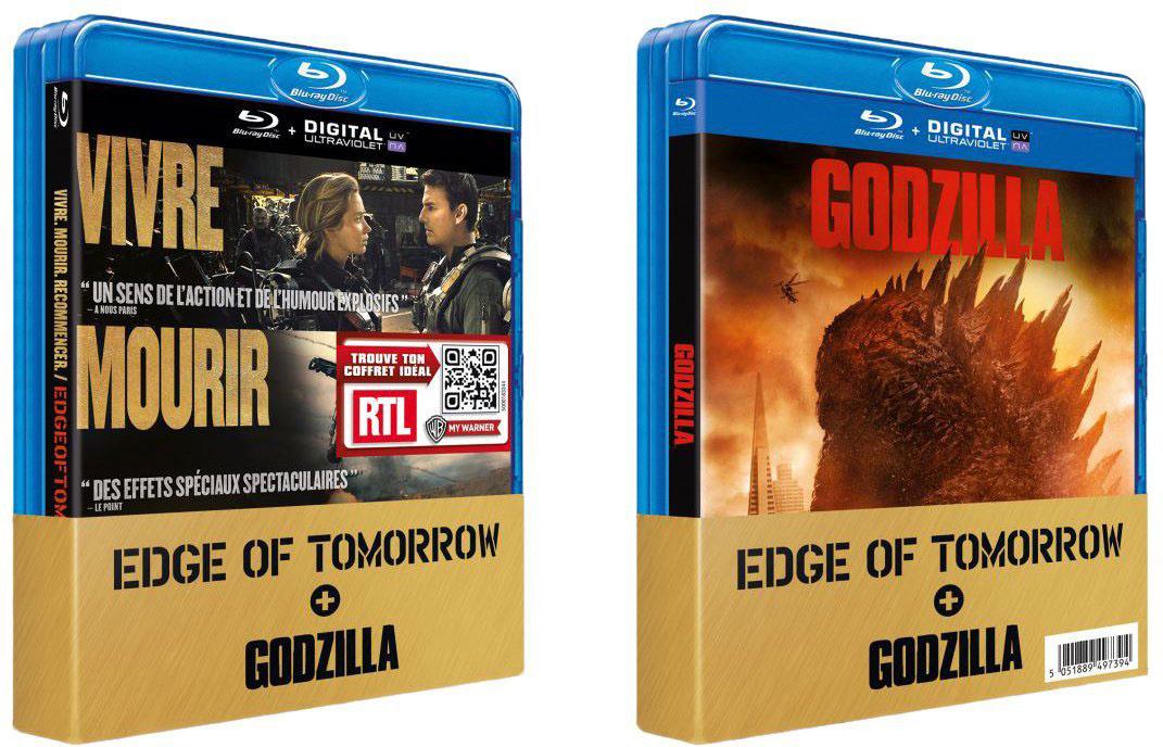 Edge of Tomorrow + Godzilla [Blu-ray]