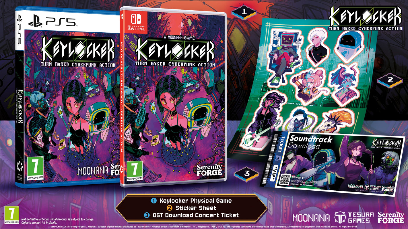 Keylocker: Turn Based Cyberpunk Action