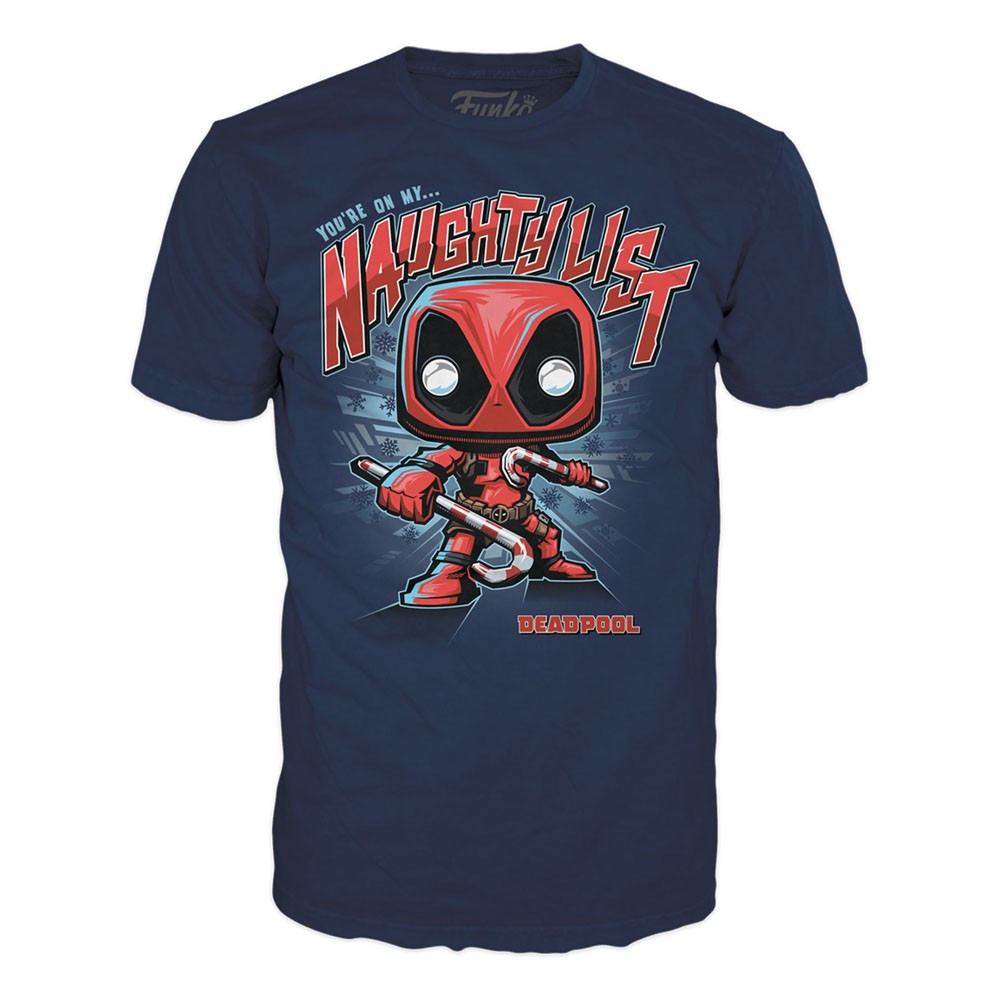 Funko Pop! & Tee: Marvel - Deadpool HLD - S