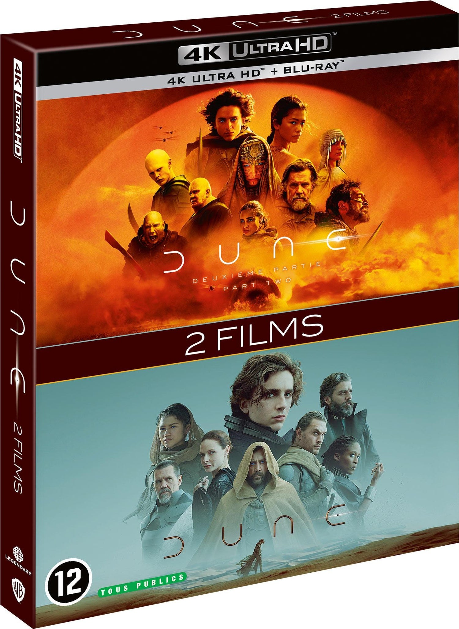 Dune + Dune : Deuxième partie [4K Ultra HD]