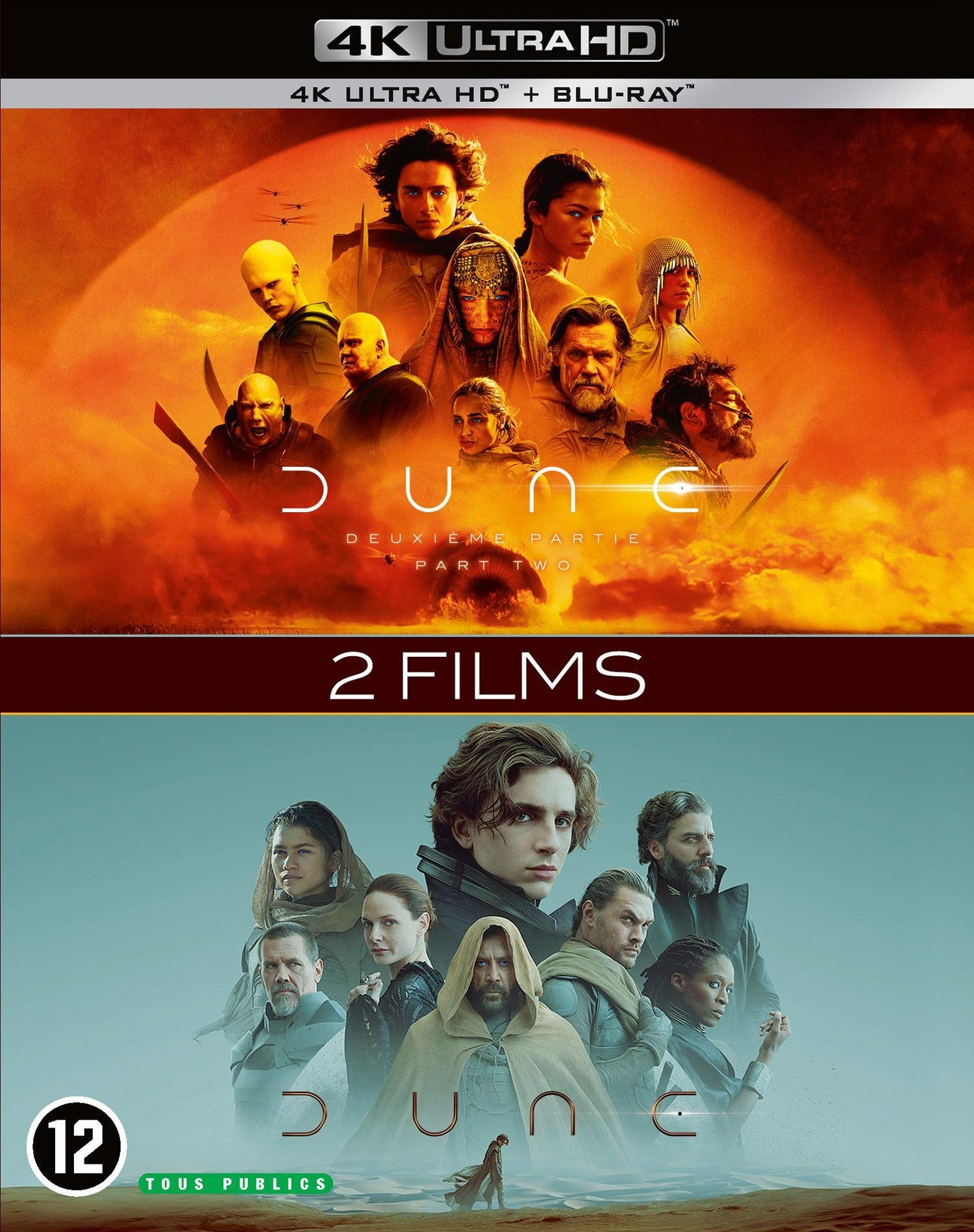 Dune + Dune : Deuxième partie [4K Ultra HD]