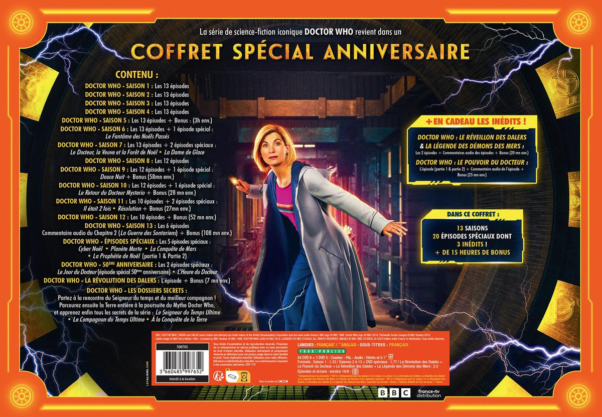 Doctor Who : L'intégrale des saisons 1 à 13 [DVD]