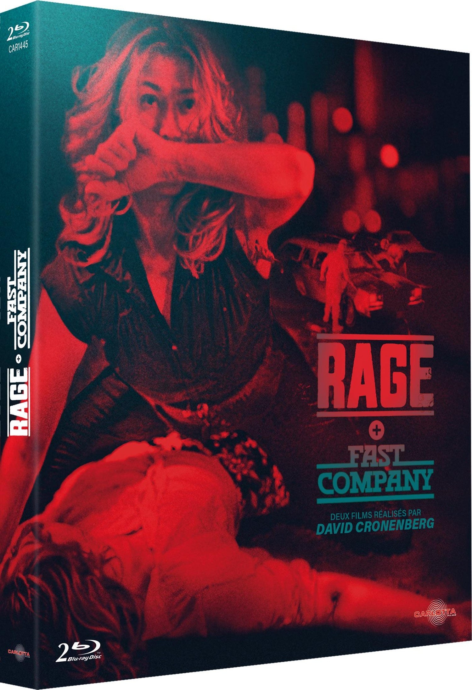 David Cronenberg - 2 films : Rage + Fast Company [Blu-ray]