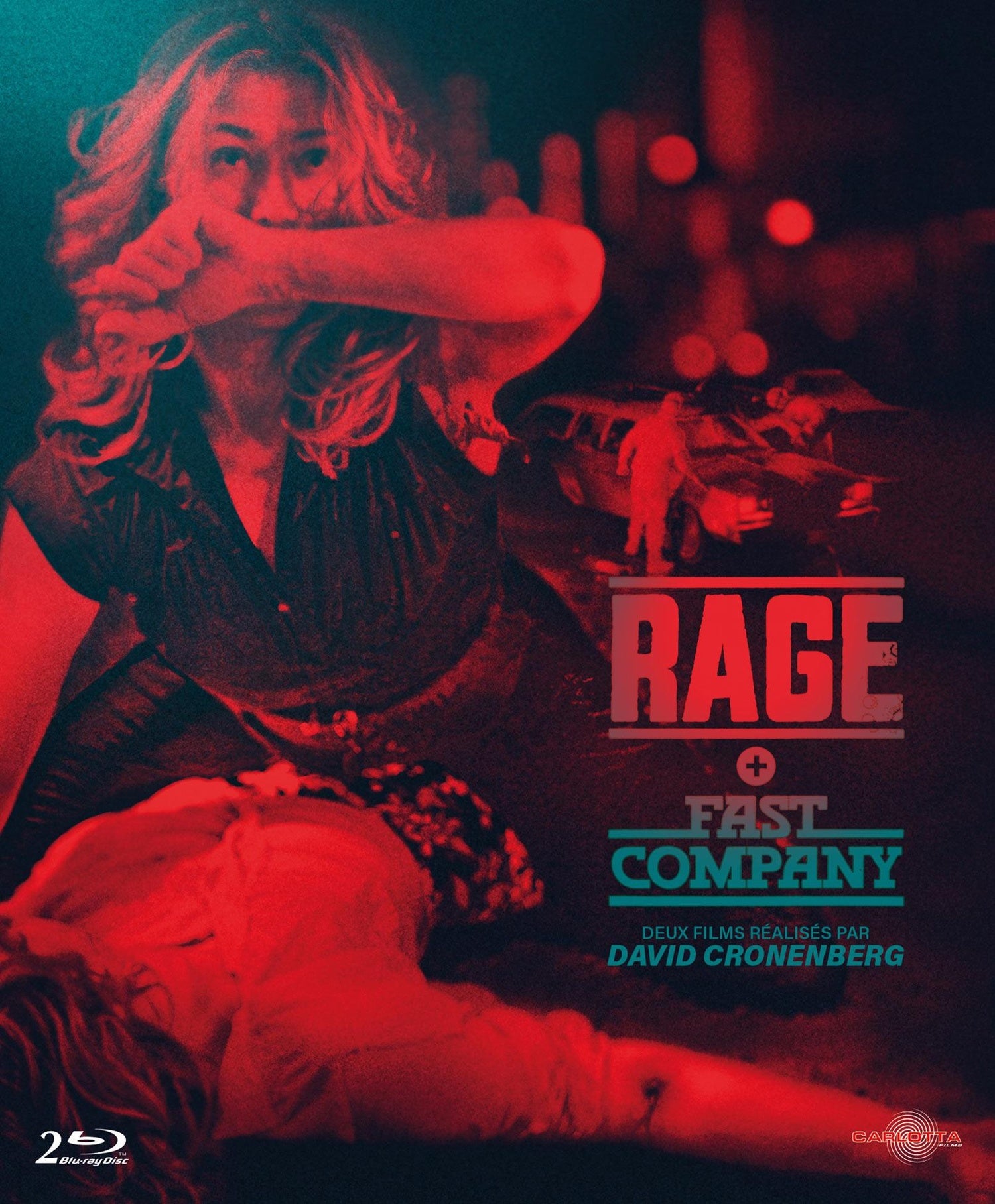 David Cronenberg - 2 films : Rage + Fast Company [Blu-ray]