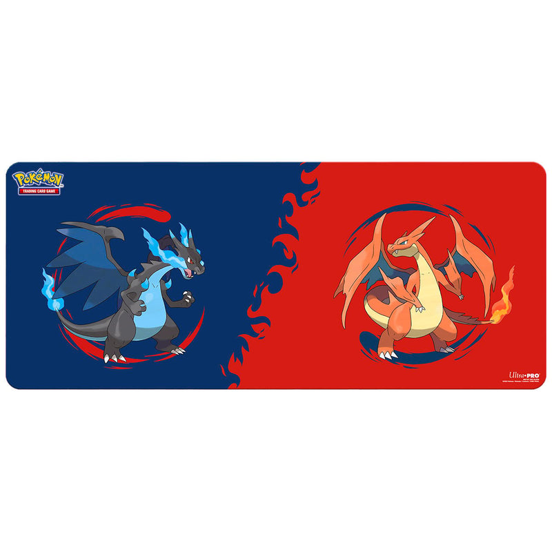 Ultra Pro - Pokémon JCC - Tapis de jeu de table de 1,8m Méga-Dracaufeu X et Méga-Dracaufeu Y