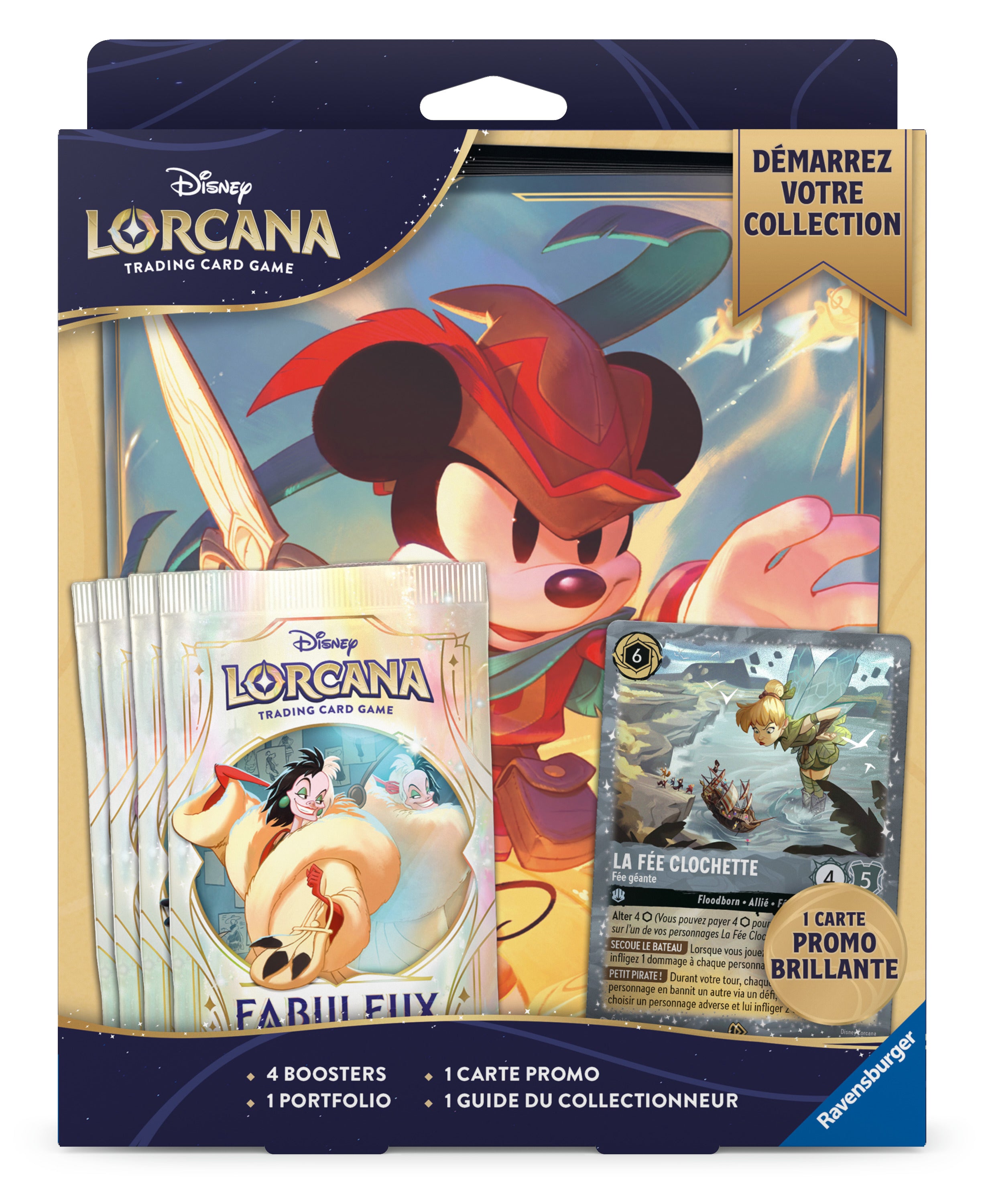 Disney Lorcana JCC : Fabuleux - Coffret Démarrez Votre Collection