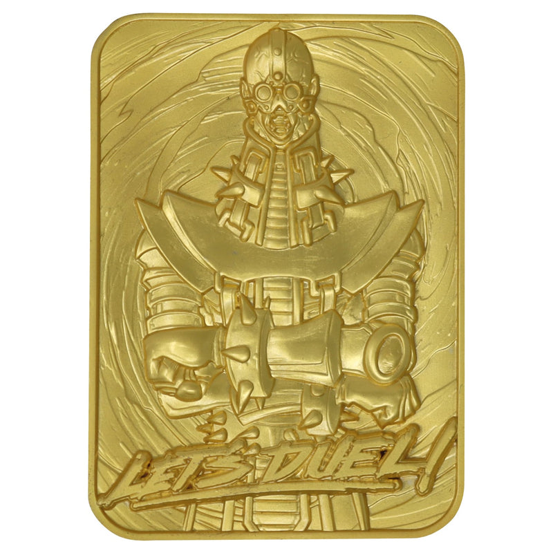 Yu-Gi-Oh! - Lingot Plaqué Or 24 Carats "Jinzo" en Édition Limitée