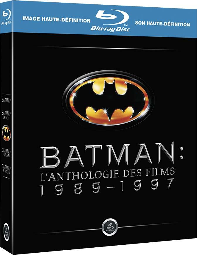 Batman - 4 films collection 1989-1997 [Blu-ray]