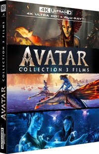 Avatar - Collection 3 films : Avatar + Avatar 2 : La Voie de l'eau + Avatar 3 : De Feu et de cendres [4K Ultra HD]