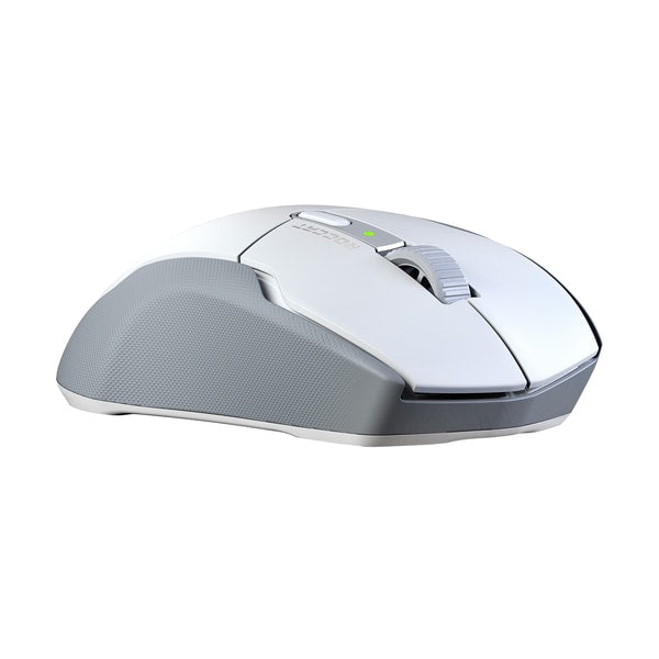 Roccat - Souris de jeu optique ergonomique sans fil Kone Air Blanche - flash vidéo