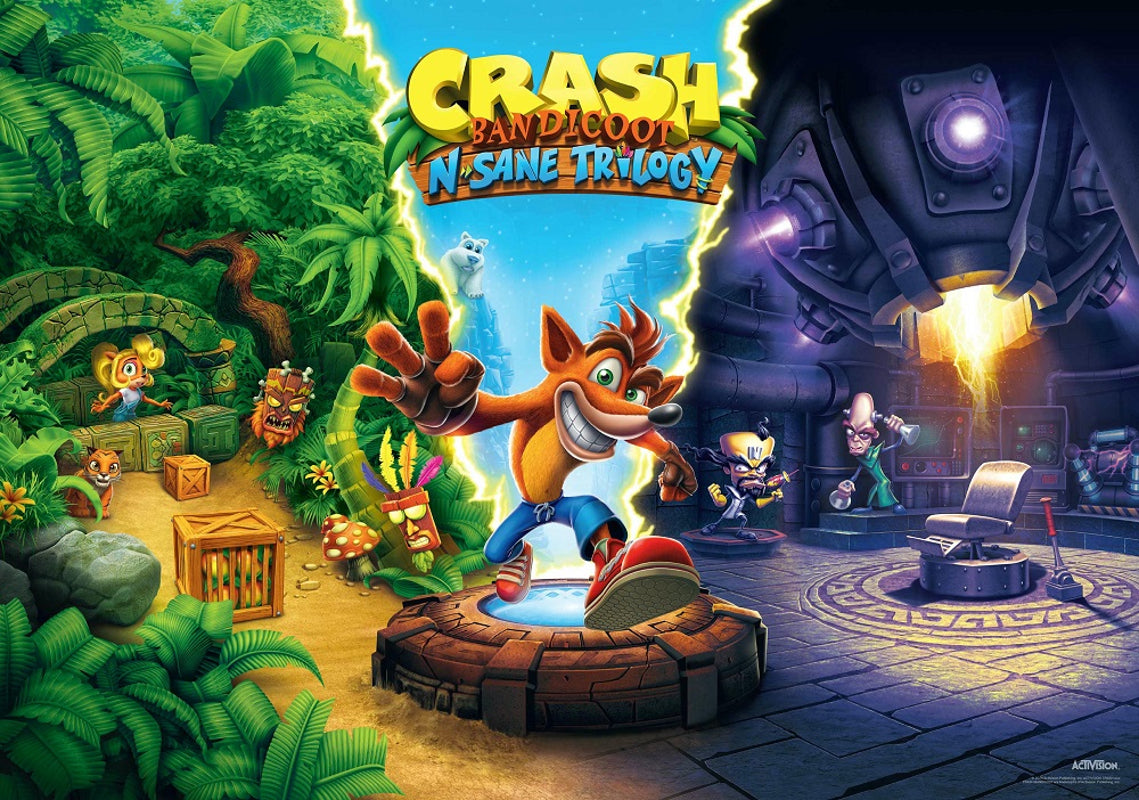 Good Loot Puzzle - Crash Bandicoot N. Sane Trilogy - Puzzle 1000pcs