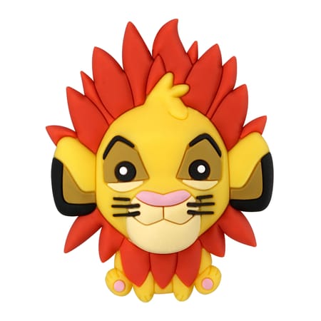 Le Roi Lion - Aimant de collection en mousse Simba - flash vidéo