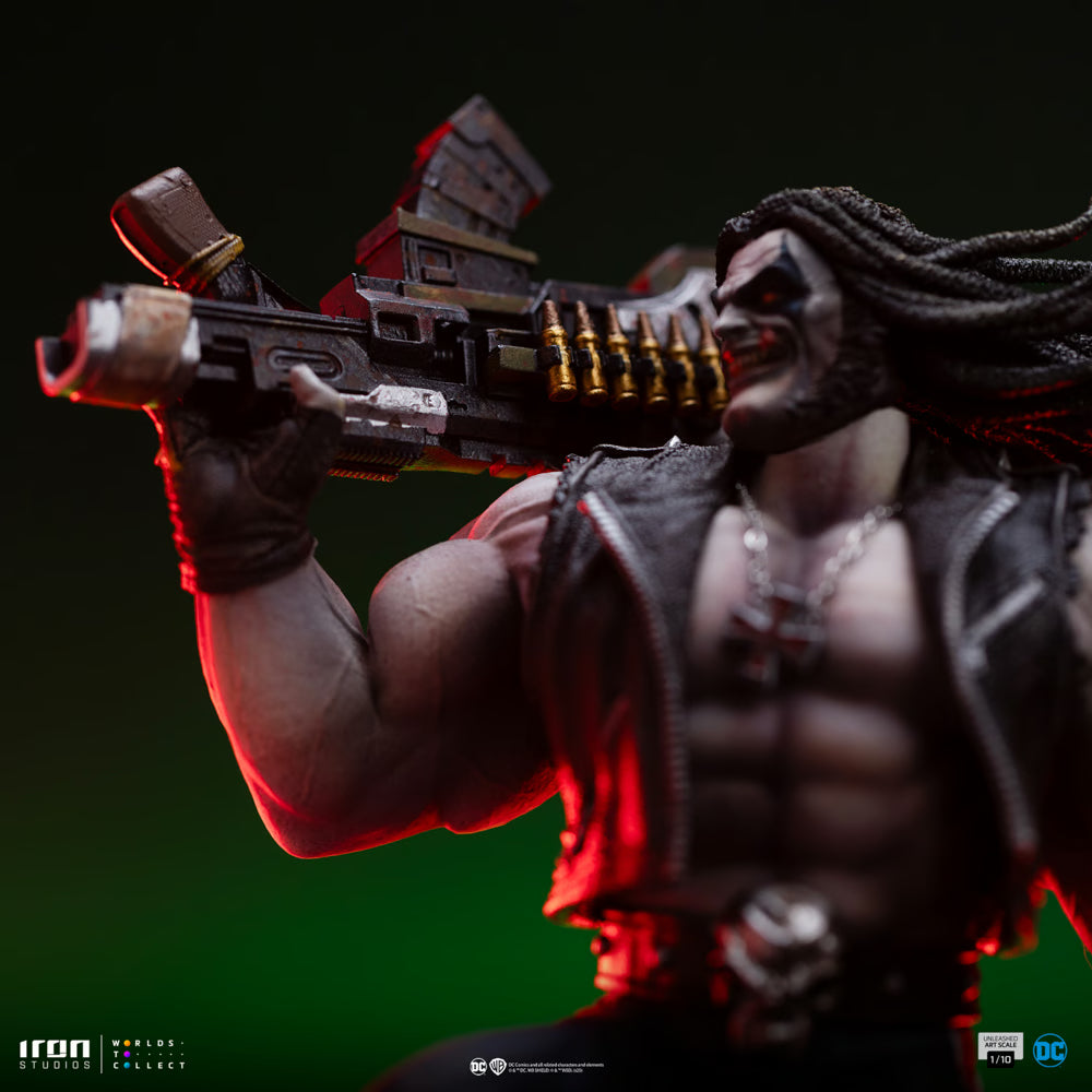 Iron Studios - Art Scale 1/10 - DC Comics - Lobo Unleashed Statue 25cm
