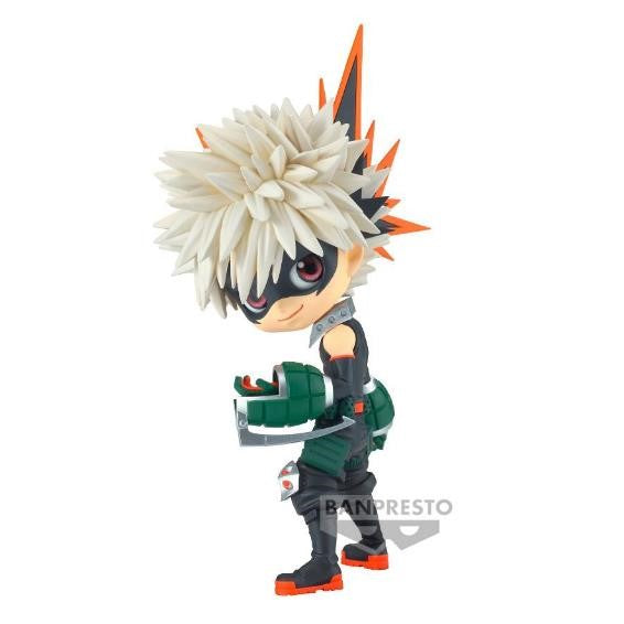 My Hero Academia Q Posket - Katsuki Bakugo - II Statue 14cm - flash vidéo