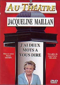 J'ai deux mots à vous dire [DVD]