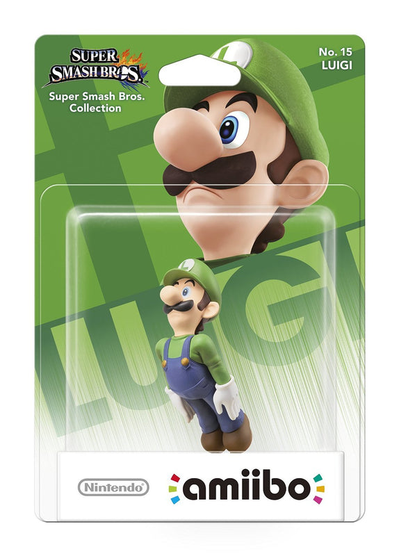 Amiibo n°15 Luigi - Super Smash Bros. Collection