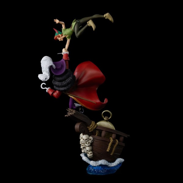 Iron Studios - Art Scale 1/10 - Peter Pan - Peter Pan vs. Crochet Statue 40cm - flash vidéo
