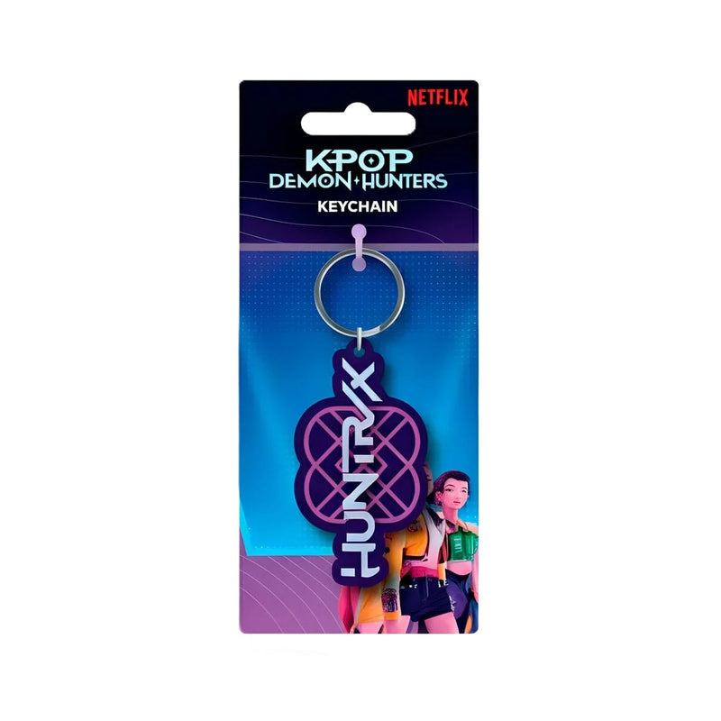 KPop Demon Hunters - Porte-clés en PVC Logo de Huntrix