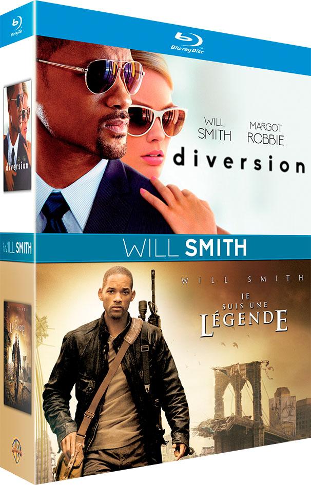 Will Smith : Diversion + Je suis une légende [Blu-ray]