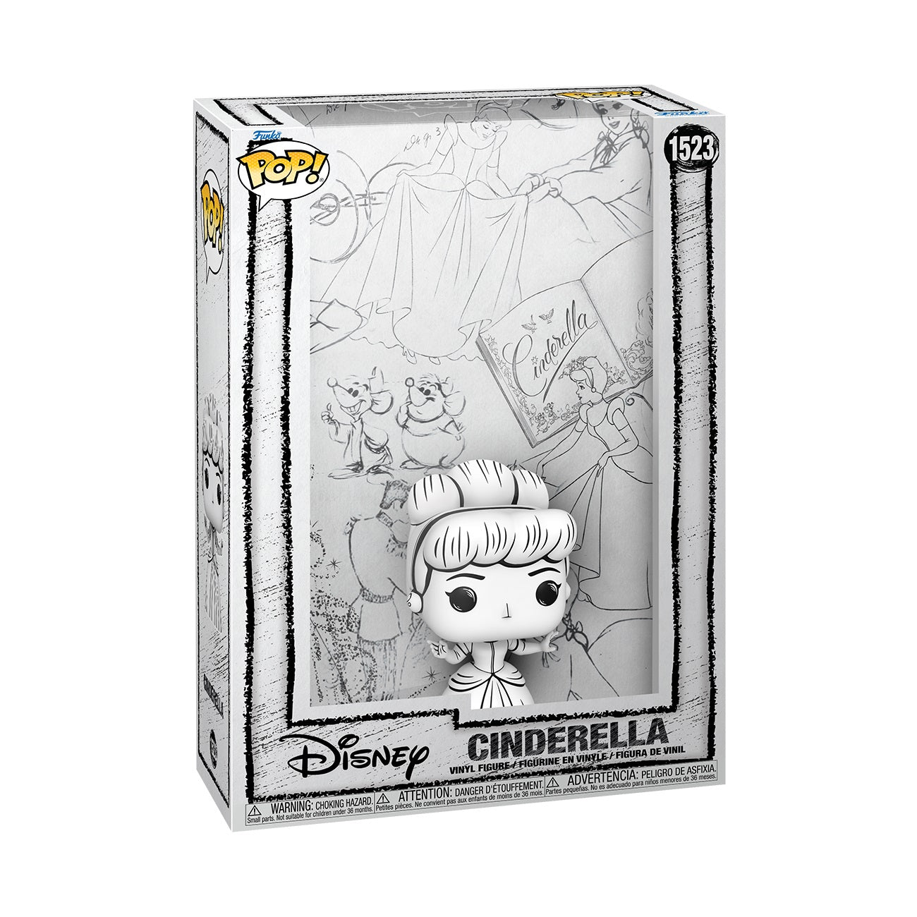 Funko Pop! Comic Cover: Sketched - Cinderella - flash vidéo