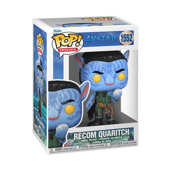 Funko Pop! Movies: Avatar: The Way of Water - Recom Quaritch - flash vidéo