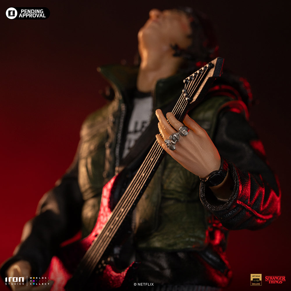 Iron Studios - Deluxe Art Scale 1/10 - Stranger Things - Eddie Munson Statue 20cm - flash vidéo