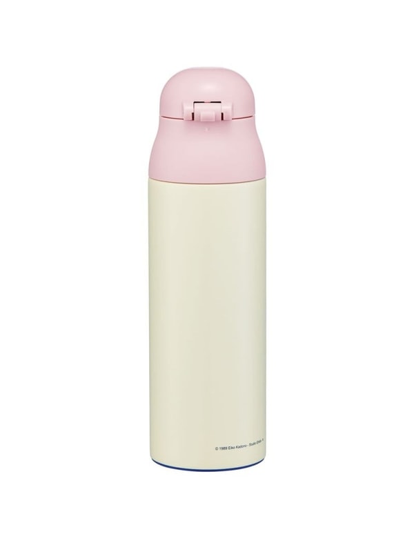 Ghibli - Kiki la petite sorcière - Bouteille Thermos Jiji Guirlande de fleurs 500ml - flash vidéo
