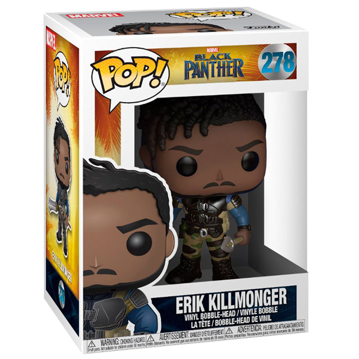 Funko Pop! Marvel Black Panther Erik Killmonger